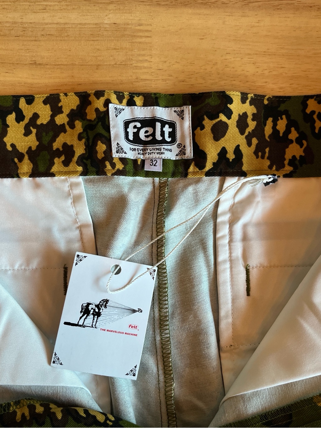 Felt Camo Pants In Russian Partizan Camo Brand New With Tags — image 4 of 5